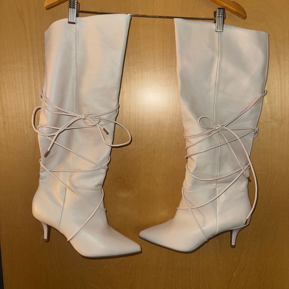 Journee Womens Kaavia Tru Comfort Foam Pointed Toe Knee High Boots Size 12
